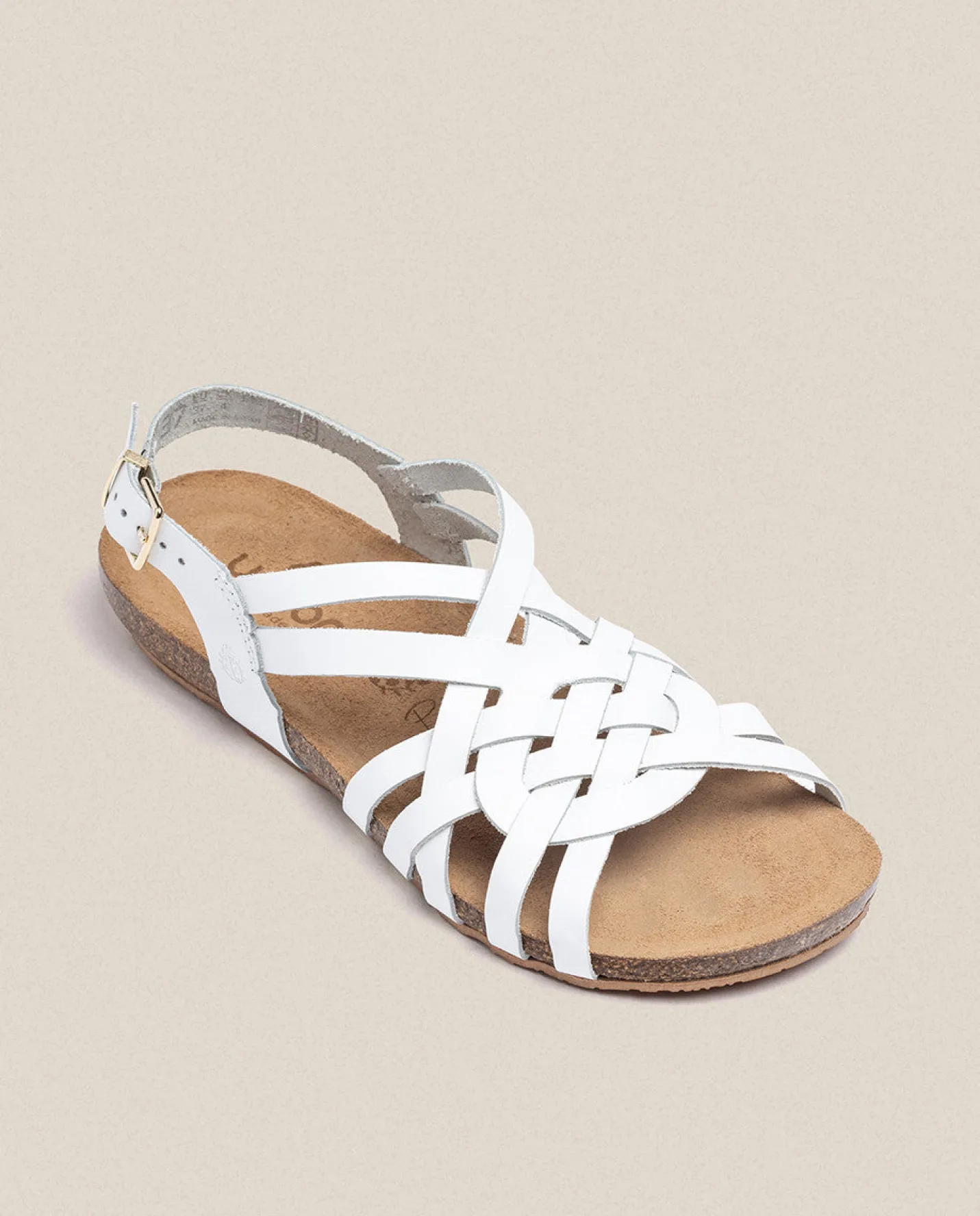 Flat Sandals|Yokono Flat Sandal IBIZA-175 White