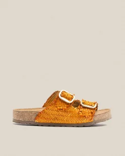 Flat Sandals|Yokono Flat Sandal Jerba 143 Orange