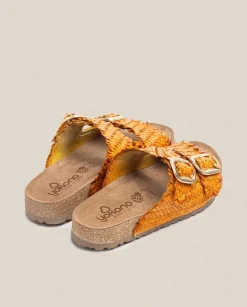 Flat Sandals|Yokono Flat Sandal Jerba 143 Orange