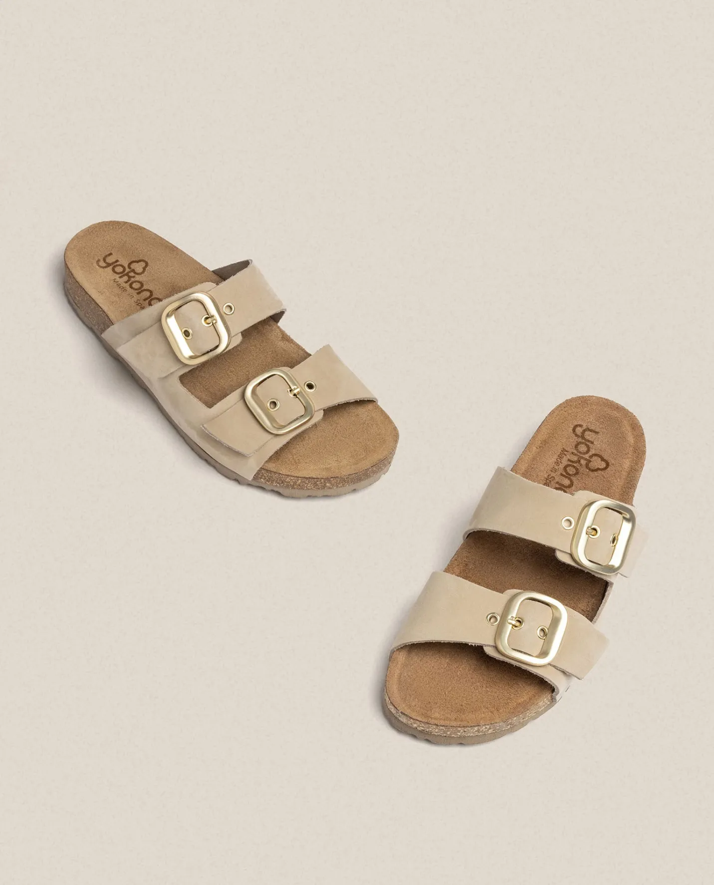Flat Sandals|Yokono Flat Sandal JERBA-136 Beige
