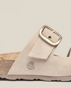 Flat Sandals|Yokono Flat Sandal JERBA-136 Beige