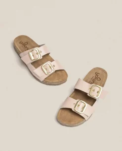 Flat Sandals|Yokono Flat Sandal JERBA-136 Beige