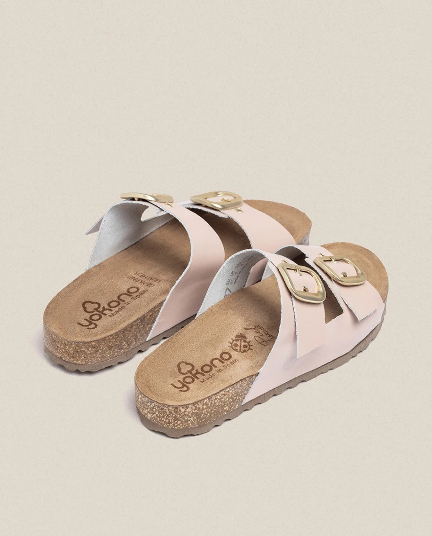 Flat Sandals|Yokono Flat Sandal JERBA-136 Beige