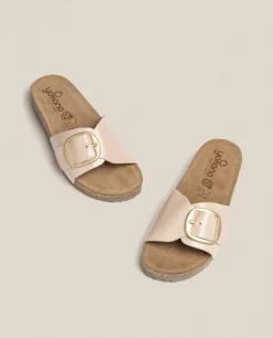 Flat Sandals|Yokono Flat Sandal JERBA-114 Beige
