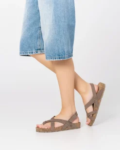 Flat Sandals|Yokono Flat Sandal JERBA-718 Brown
