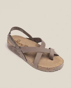 Flat Sandals|Yokono Flat Sandal JERBA-718 Brown