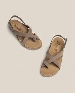 Flat Sandals|Yokono Flat Sandal JERBA-718 Brown