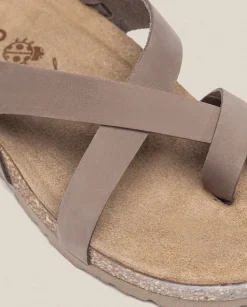 Flat Sandals|Yokono Flat Sandal JERBA-718 Brown