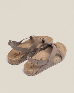 Flat Sandals|Yokono Flat Sandal JERBA-718 Brown