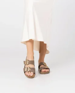 Flat Sandals|Yokono Flat Sandal JERBA-136 Brown