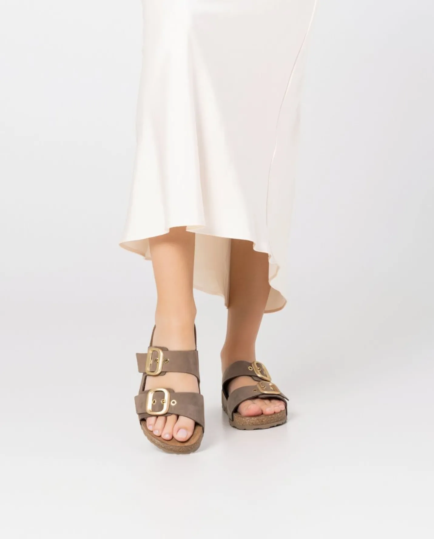 Flat Sandals|Yokono Flat Sandal JERBA-136 Brown