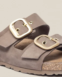 Flat Sandals|Yokono Flat Sandal JERBA-136 Brown