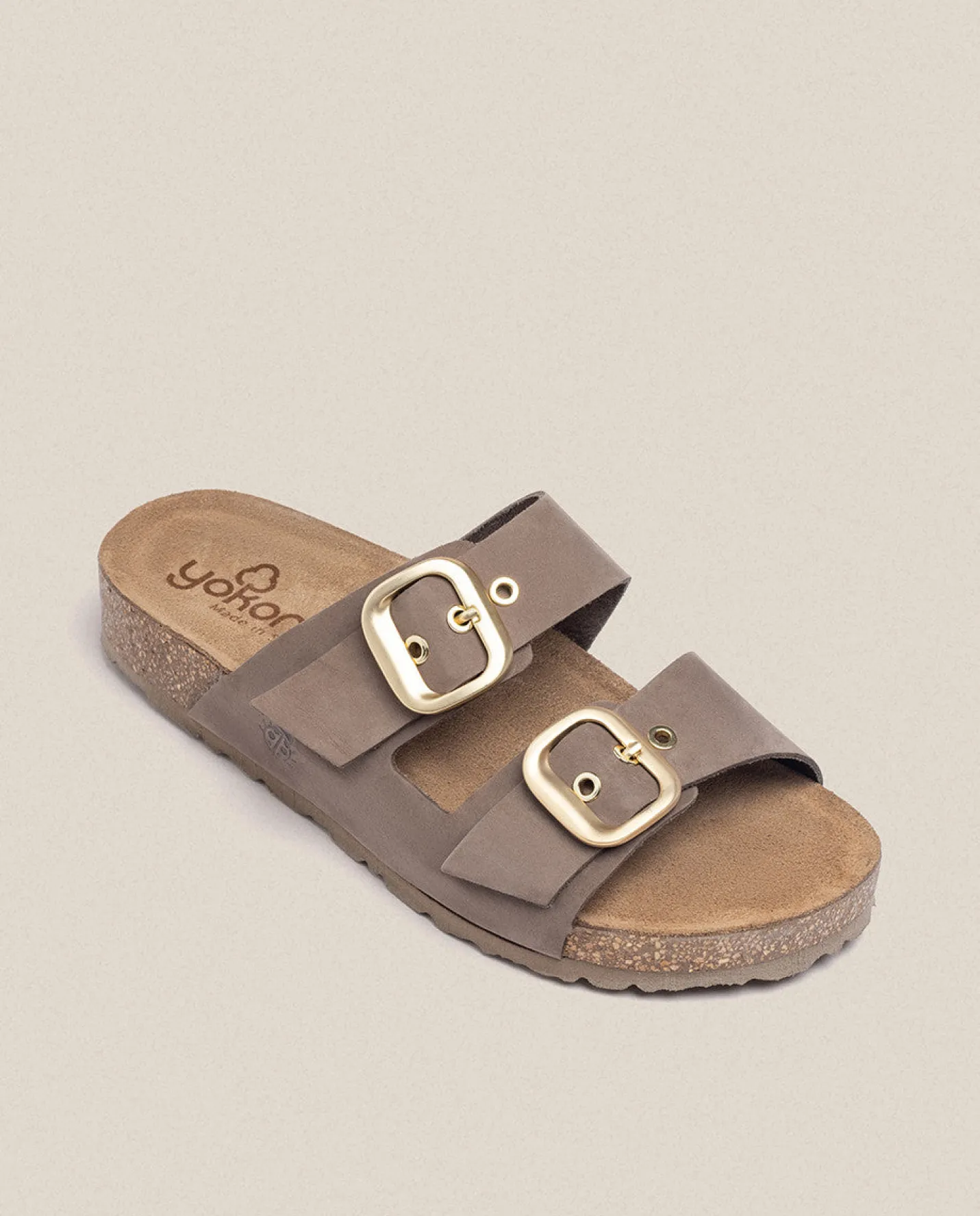 Flat Sandals|Yokono Flat Sandal JERBA-136 Brown