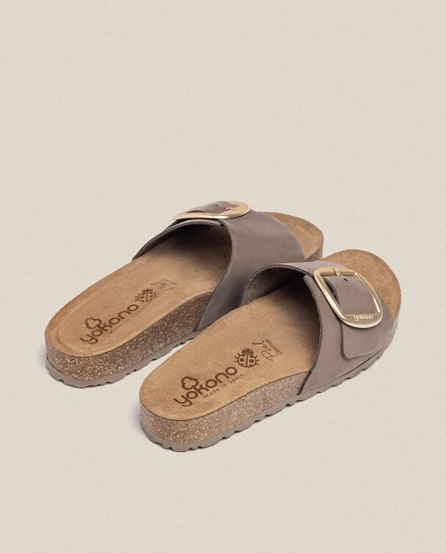 Flat Sandals|Yokono Flat Sandal JERBA-114 Brown