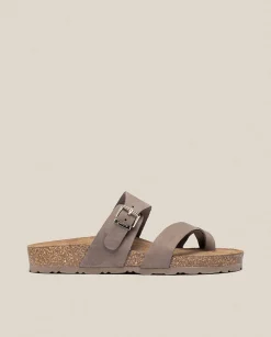 Flat Sandals|Yokono Flat Sandal JERBA-091 Brown