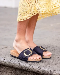 Flat Sandals|Yokono Flat Sandal JERBA-114 Noir