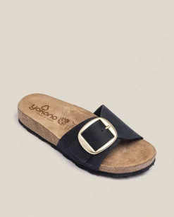 Flat Sandals|Yokono Flat Sandal JERBA-114 Noir