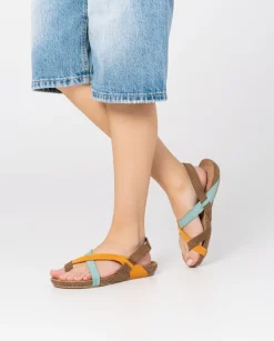 Flat Sandals|Yokono Flat Sandal JERBA-091 Orange
