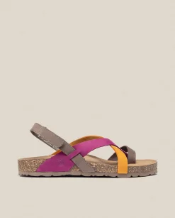 Flat Sandals|Yokono Flat Sandal JERBA-718 Pink