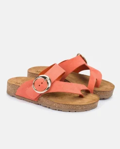 Flat Sandals|Yokono Flat Sandal JERBA-113 Red