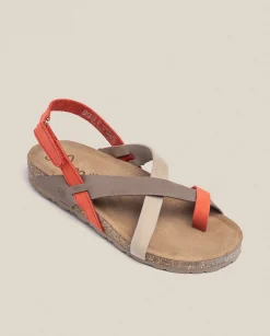 Flat Sandals|Yokono Flat Sandal JERBA-718 Red