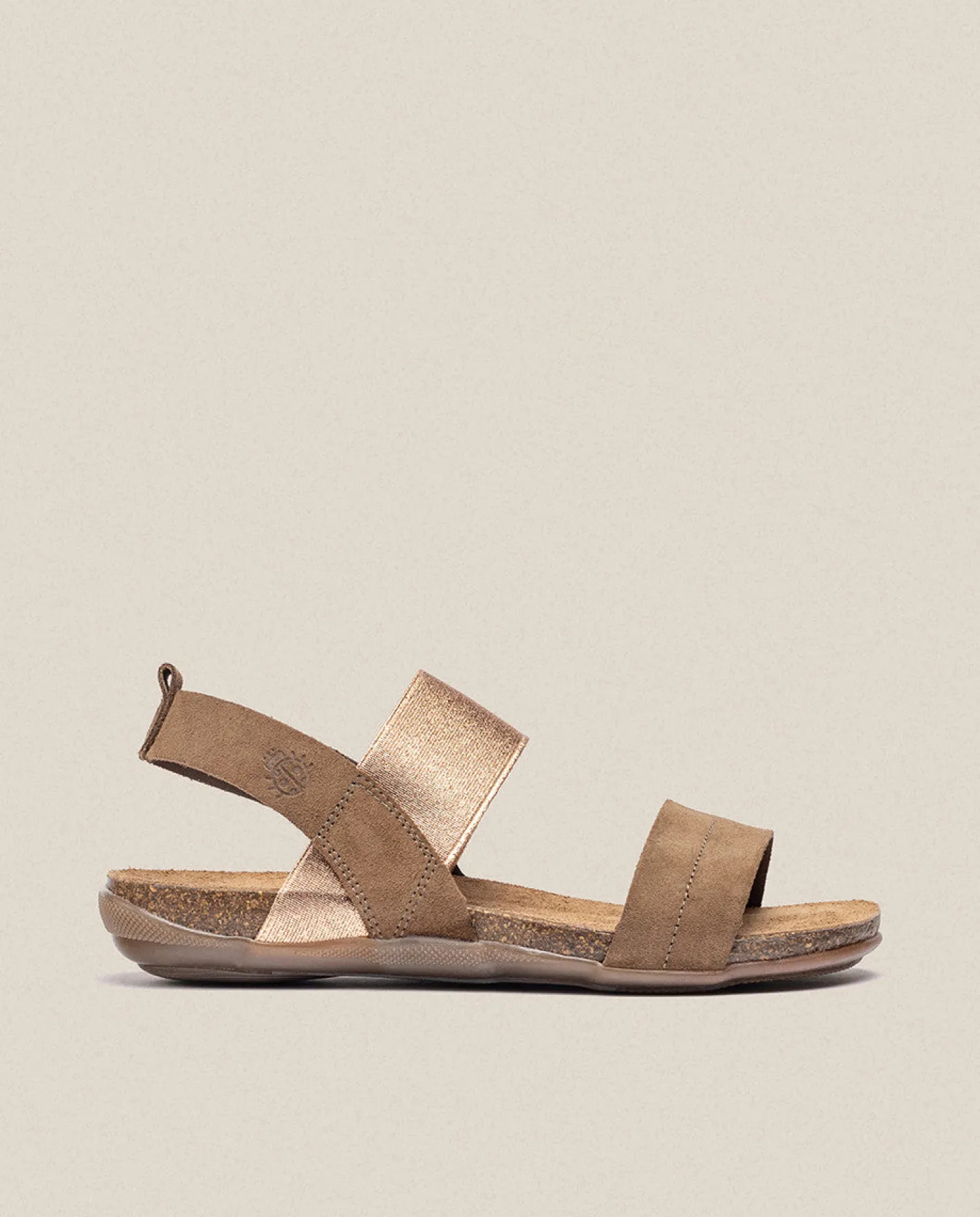 Flat Sandals|Yokono Flat Sandal MANACOR-001 Brown