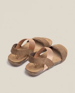 Flat Sandals|Yokono Flat Sandal MANACOR-001 Brown
