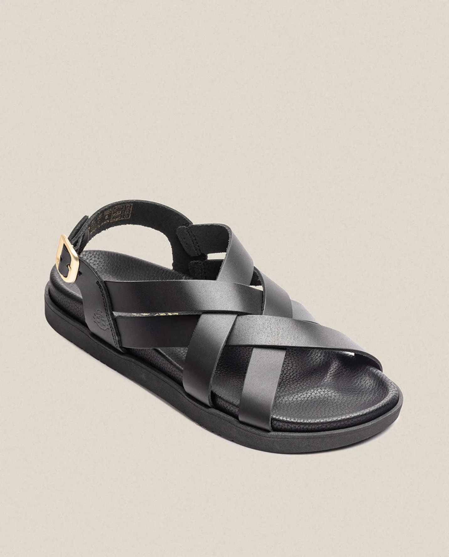 Flat Sandals|Yokono Flat Sandal Morena 005 Black