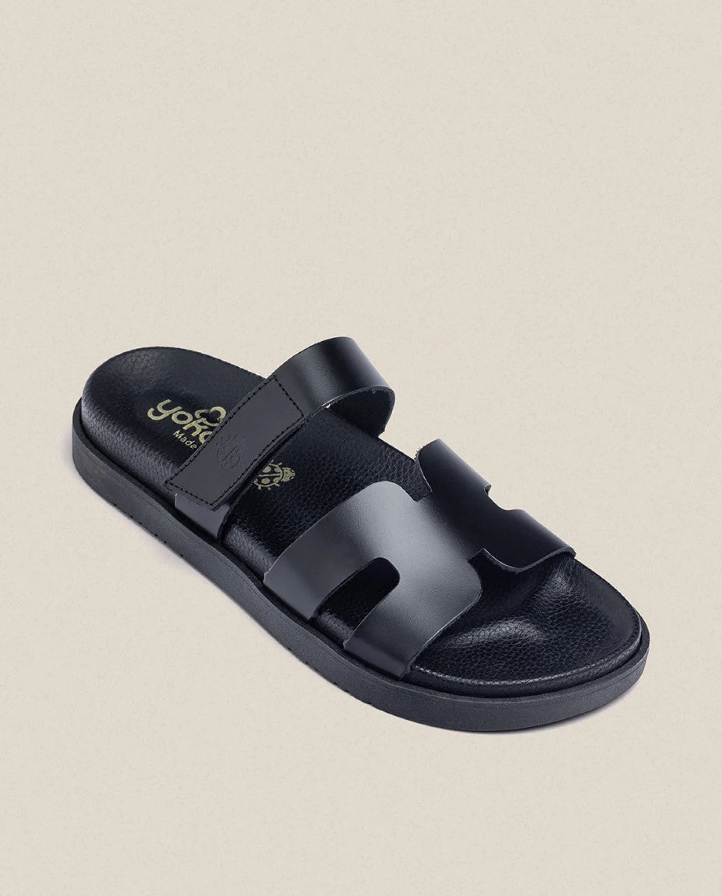 Flat Sandals|Yokono Flat Sandal MORENA-125 Black
