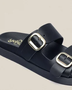 Flat Sandals|Yokono Flat Sandal MORENA-004 Black