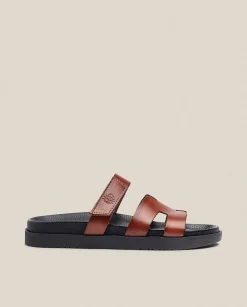 Flat Sandals|Yokono Flat Sandal MORENA-125 Brown