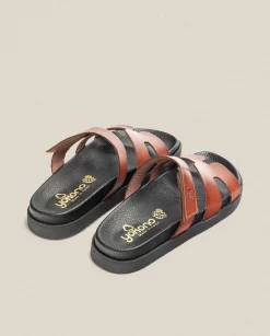 Flat Sandals|Yokono Flat Sandal MORENA-125 Brown