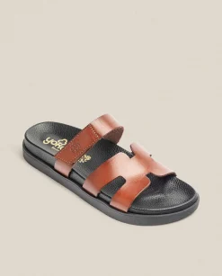 Flat Sandals|Yokono Flat Sandal MORENA-125 Brown