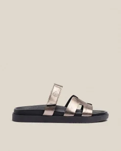 Flat Sandals|Yokono Flat Sandal MORENA-125 Grey