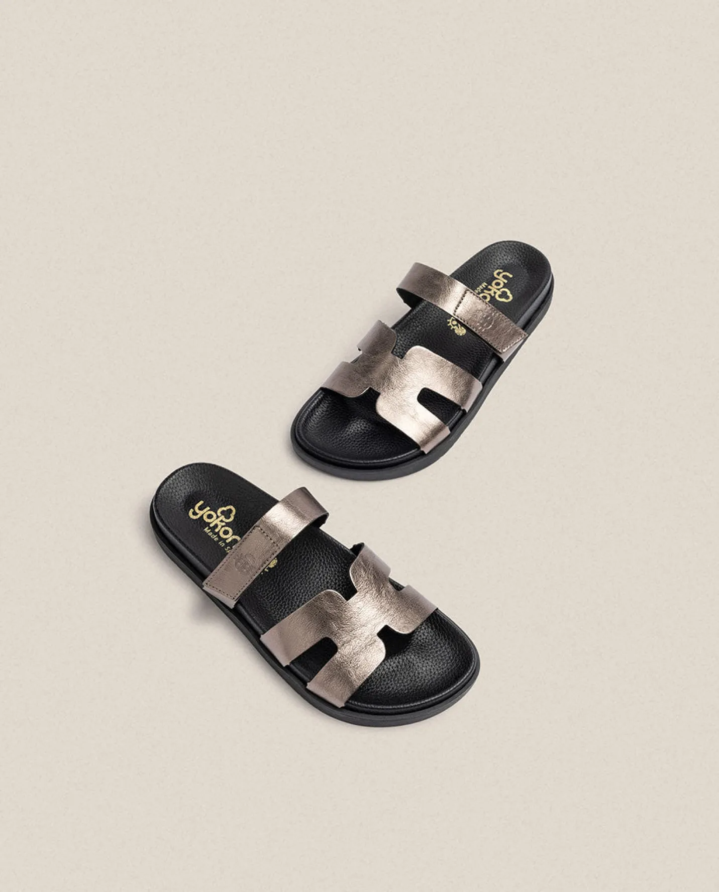 Flat Sandals|Yokono Flat Sandal MORENA-125 Grey