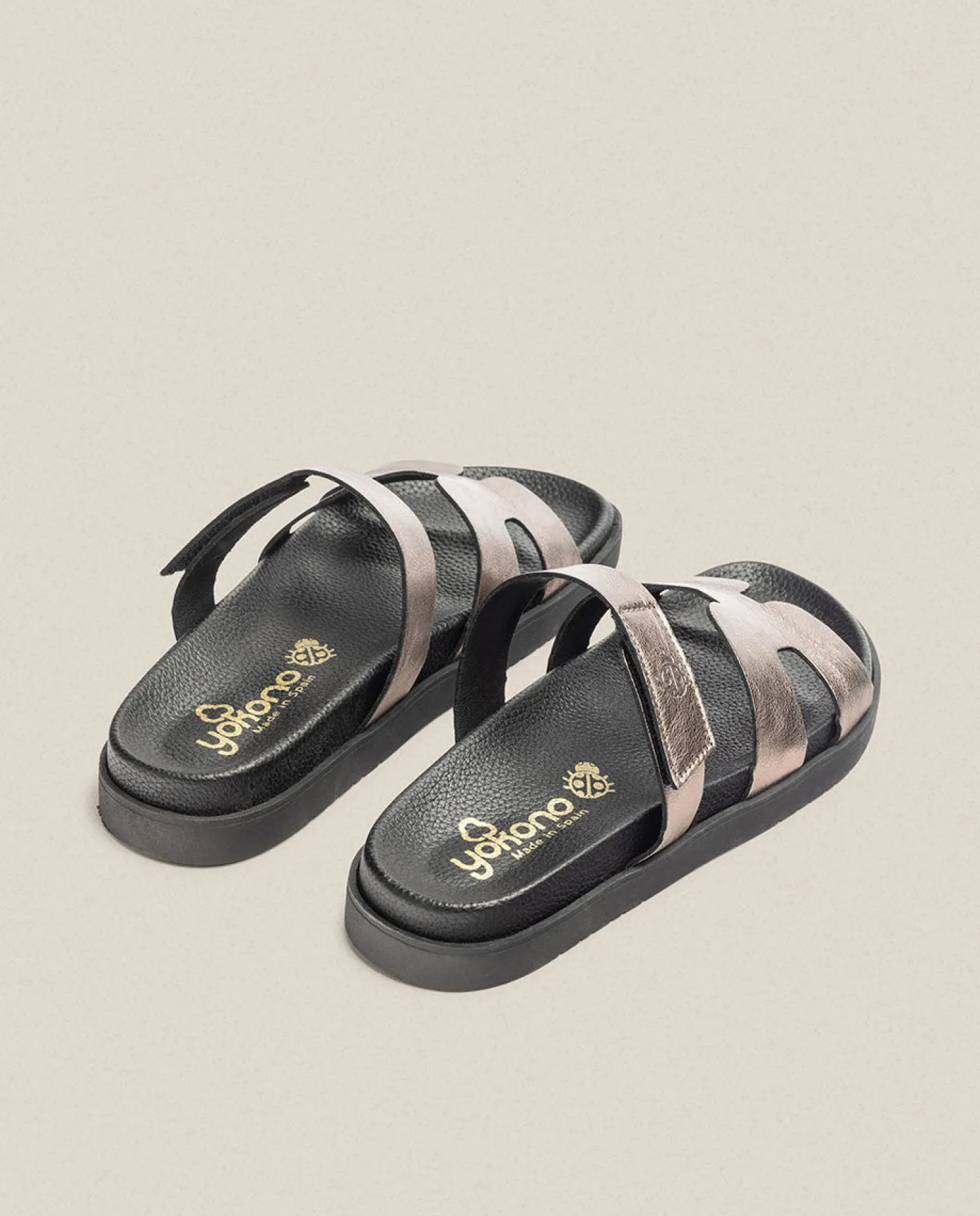 Flat Sandals|Yokono Flat Sandal MORENA-125 Grey