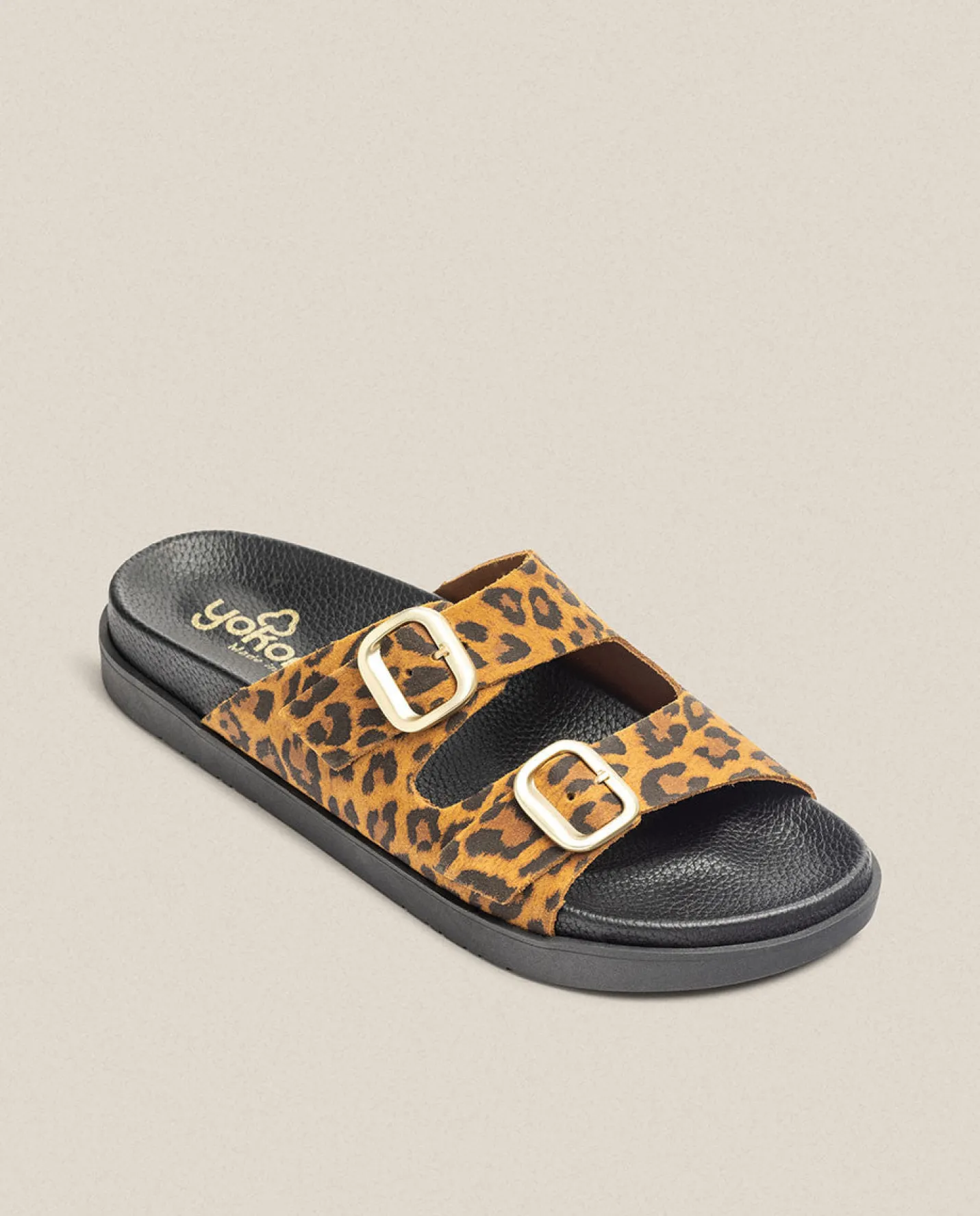 Flat Sandals|Yokono Flat Sandal MORENA-004 Leopard
