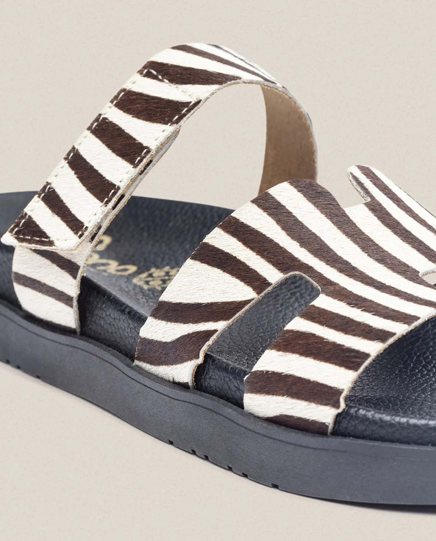 Flat Sandals|Yokono Flat Sandal MORENA-125 Zebra