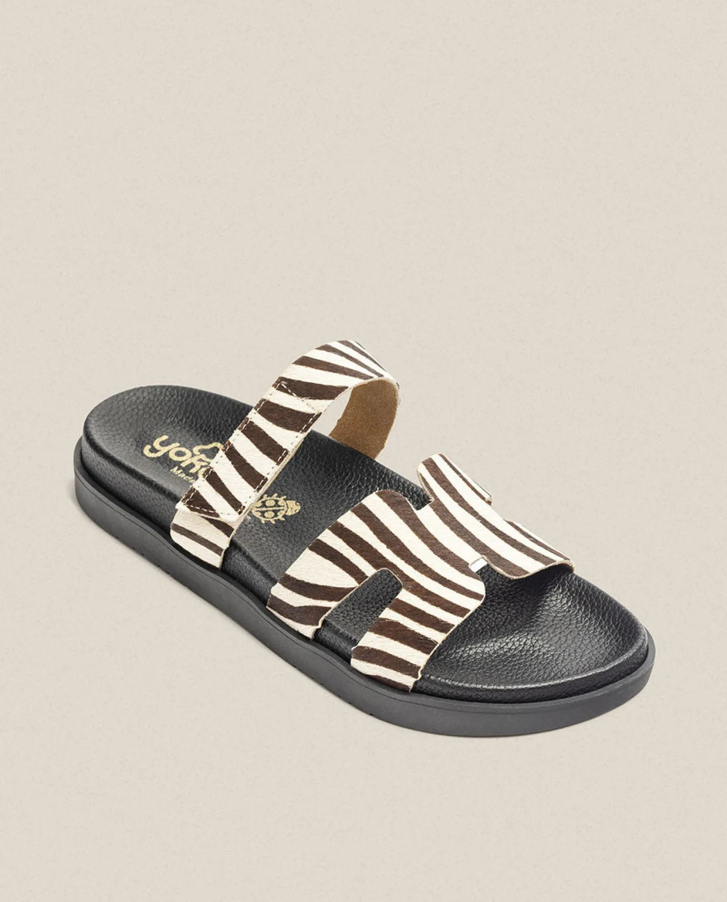 Flat Sandals|Yokono Flat Sandal MORENA-125 Zebra