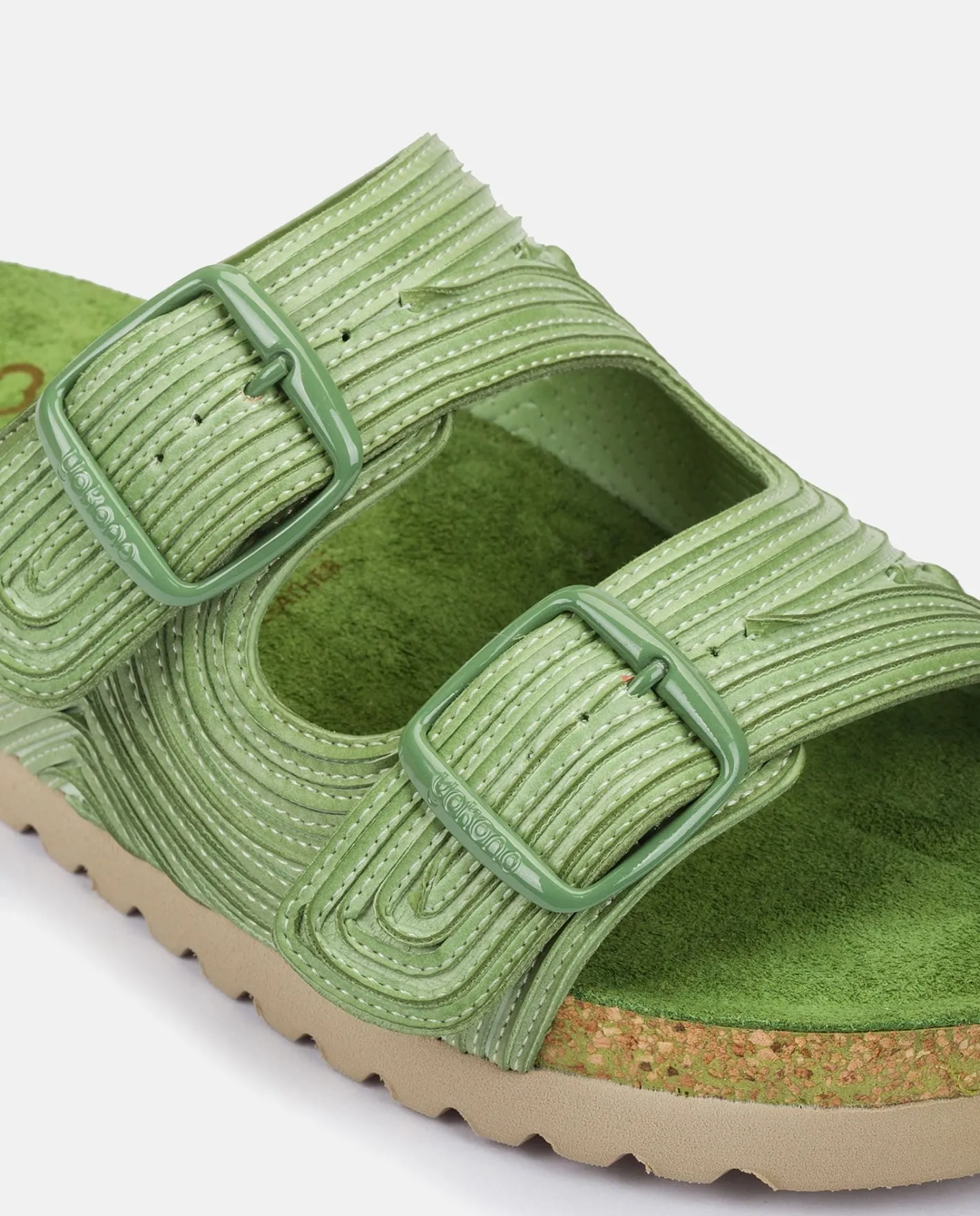 Flat Sandals|Yokono Flat Sandal NOJA-003 Green