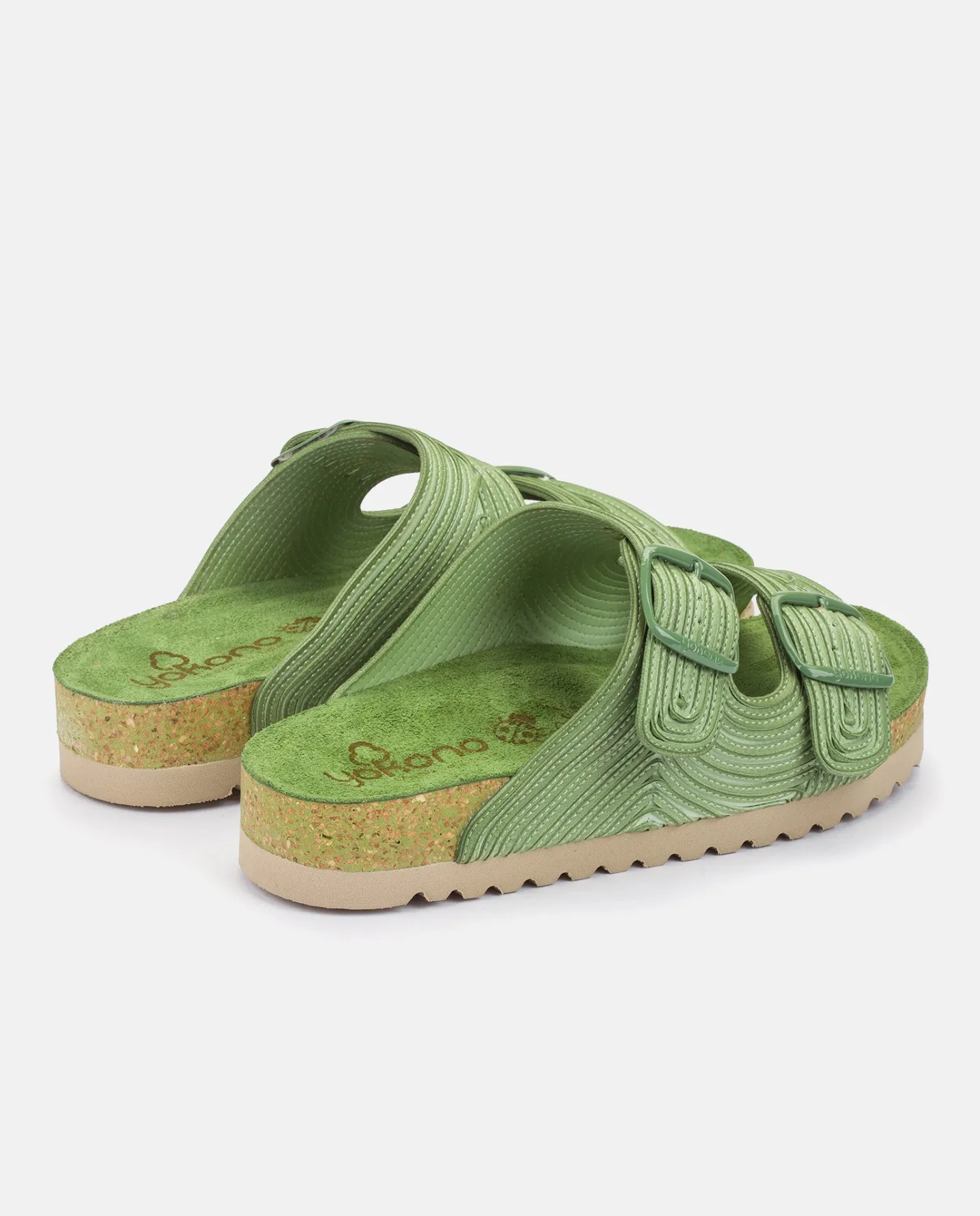 Flat Sandals|Yokono Flat Sandal NOJA-003 Green