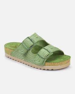 Flat Sandals|Yokono Flat Sandal NOJA-003 Green