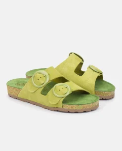 Flat Sandals|Yokono Flat Sandal ROLAN-700 Green