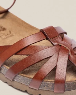Flat Sandals|Yokono Flat Sandal Villa 011 Brown