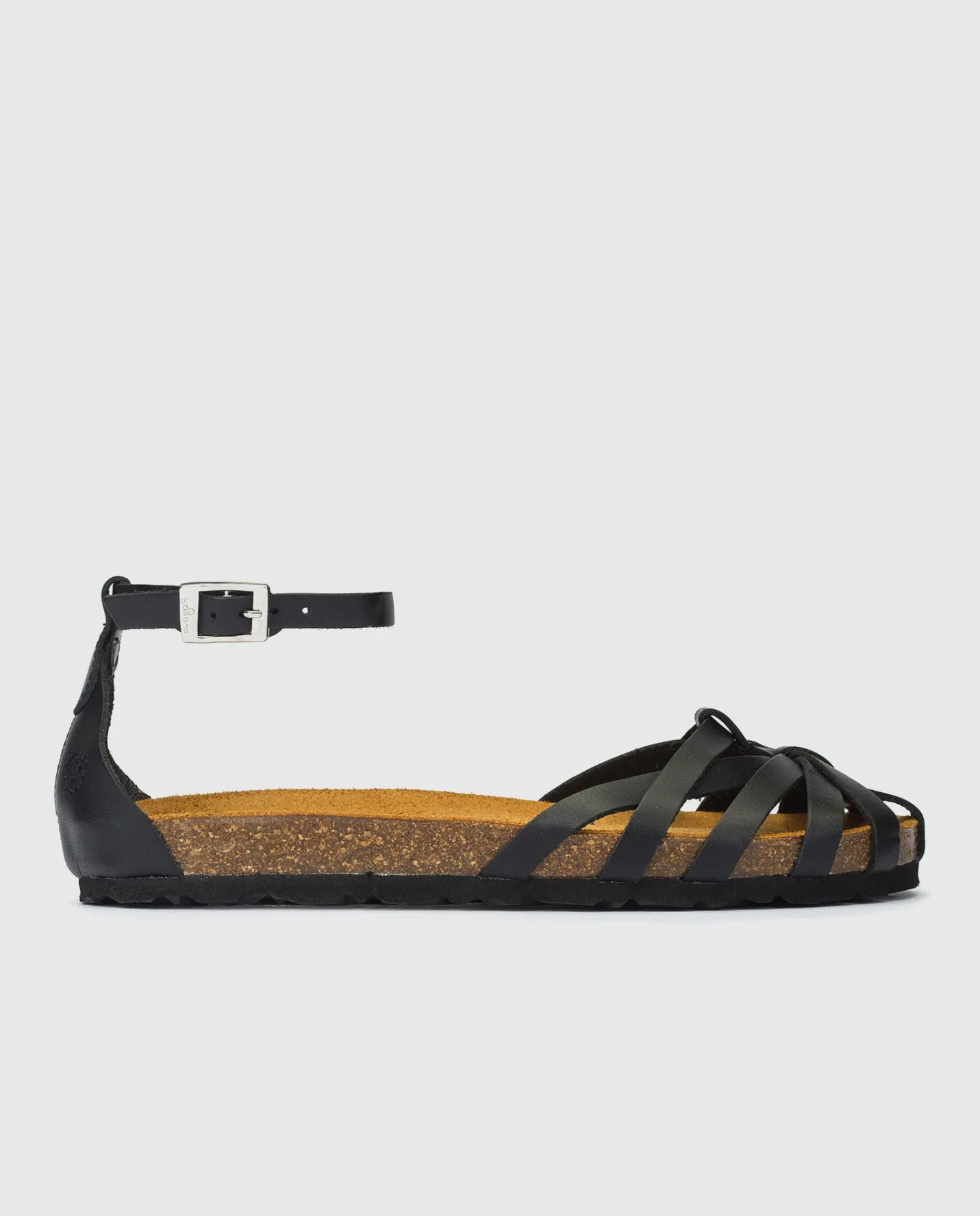 Flat Sandals|Yokono Flat Sandal VILLA-011 Black