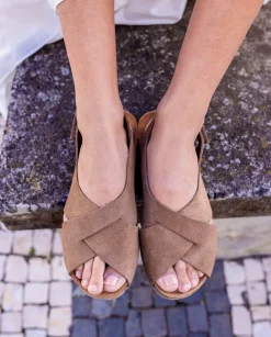 Flat Sandals|Yokono Flat Sandal VILLA-175 Brown