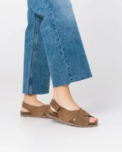 Flat Sandals|Yokono Flat Sandal VILLA-175 Brown