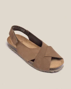 Flat Sandals|Yokono Flat Sandal VILLA-175 Brown