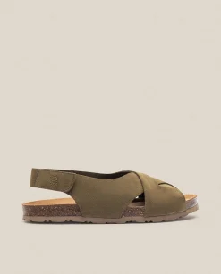 Flat Sandals|Yokono Flat Sandal VILLA-175 Green