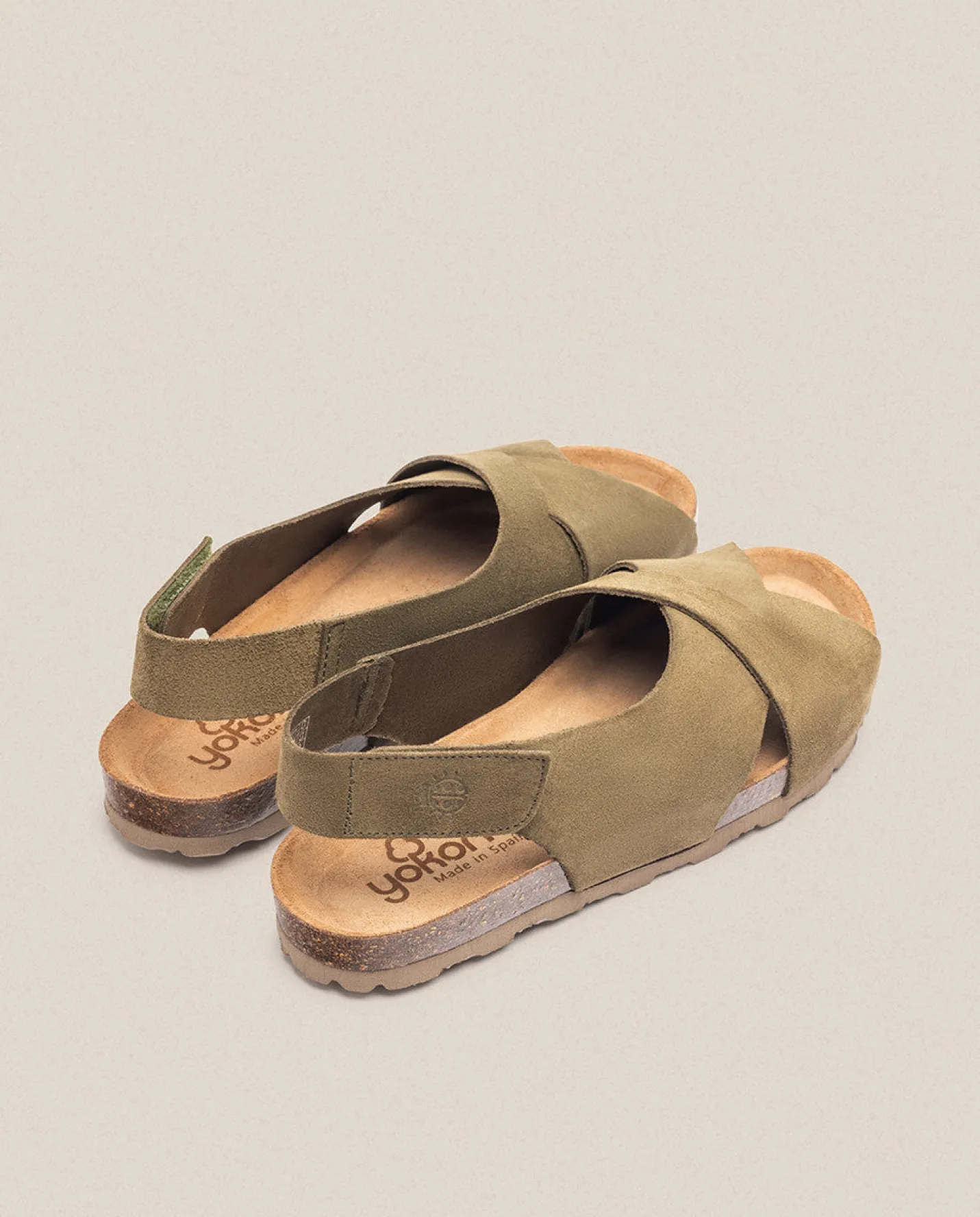 Flat Sandals|Yokono Flat Sandal VILLA-175 Green